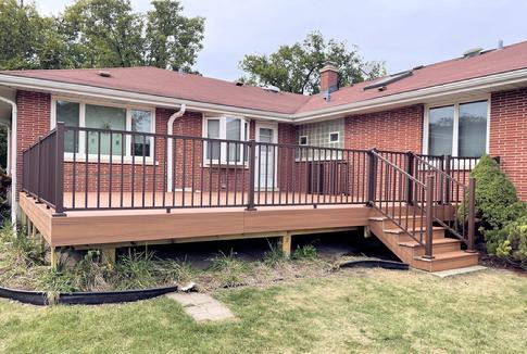 Elmhurst Il deck complete 2024 A-Affordable Decks