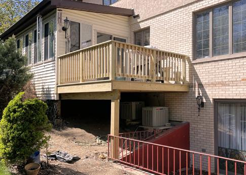 Oakbrook IL 2024 deck after A-Affordable Decks